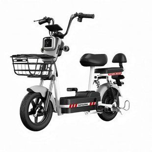 Велосипед з електромотором SPARK BEAM 14" 48V/400W/12Ah сірий 246426 фото