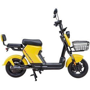 Велосипед з електромотором SPARK ADVENT 14" 48V/500W/20Ah жовтий 227016 фото