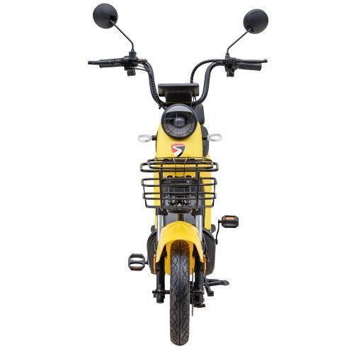 Велосипед з електромотором SPARK ADVENT 14" 48V/500W/20Ah жовтий 227016 фото