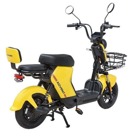 Велосипед з електромотором SPARK ADVENT 14" 48V/500W/20Ah жовтий 227016 фото