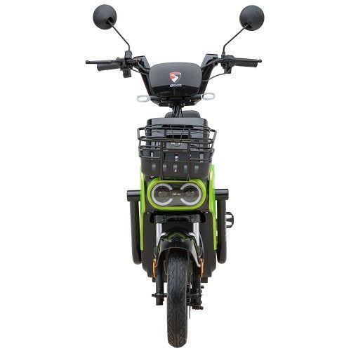 Велосипед з електромотором SPARK TOUR 14" 60V/500W/20Ah зелений 227066 фото