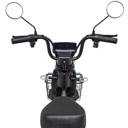 Велосипед з електромотором SPARK RIDER 14" 48V/500W/20Ah сірий 227050 фото