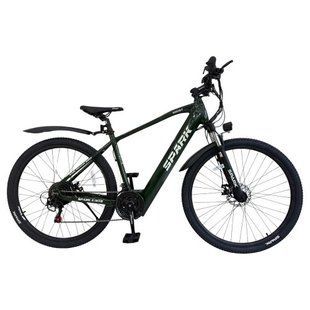 Велосипед з електромотором SPARK E-MTB GHOST 17" 48V/500W/12,8Ah темно-зелений 239951 фото