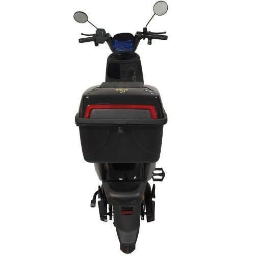 Велосипед з електромотором SPARK RUN 14" 60V/1000W/25Ah чорний 248011 фото