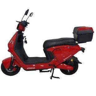 Велосипед з електромотором SPARK RUN 14" 60V/1000W/25Ah червоний 248013 фото