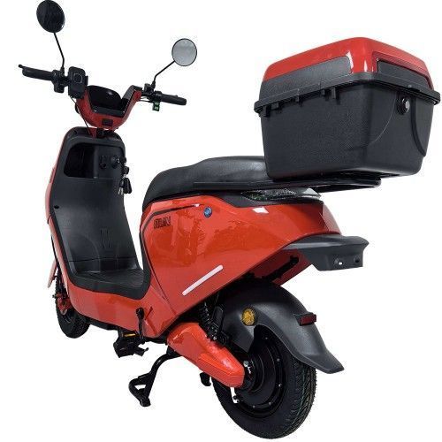 Велосипед з електромотором SPARK RUN 14" 60V/1000W/25Ah червоний 248013 фото