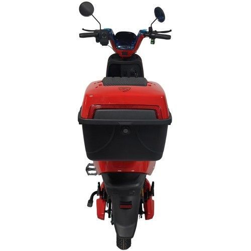 Велосипед з електромотором SPARK RUN 14" 60V/1000W/25Ah червоний 248013 фото