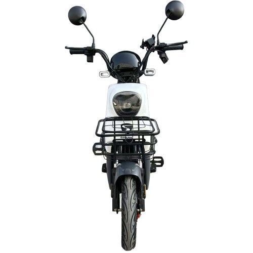 Велосипед з електромотором SPARK AMP 14" 48V/800W/25Ah білий з серым 247901 фото