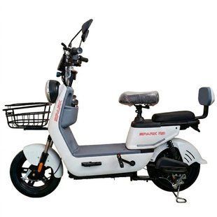 Велосипед з електромотором SPARK R9 14" 60V/800W/20Ah LiFePO4 білий 247918 фото