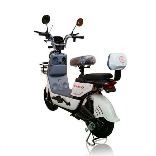 Велосипед з електромотором SPARK R9 14" 60V/800W/20Ah LiFePO4 білий 247918 фото