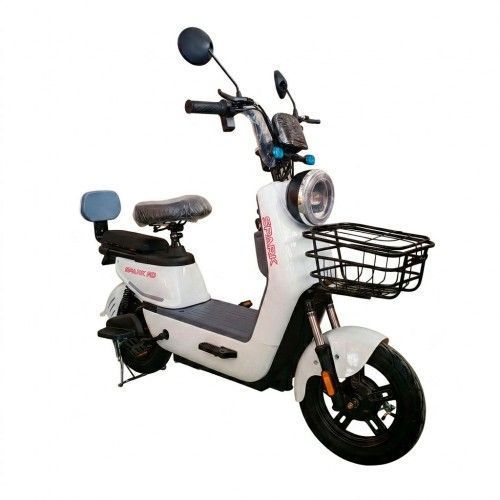 Велосипед з електромотором SPARK R9 14" 60V/800W/20Ah LiFePO4 білий 247918 фото