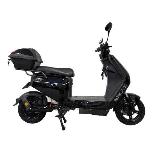Велосипед з електромотором SPARK EVO 14" 60V/1200W/25Ah чорний 249195 фото