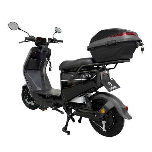 Велосипед з електромотором SPARK EVO 14" 60V/1200W/25Ah чорний 249195 фото