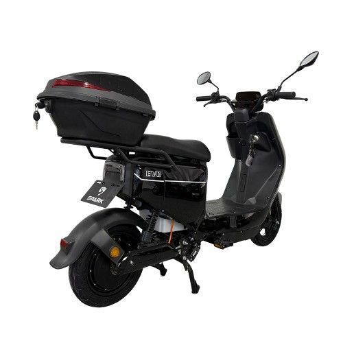 Велосипед з електромотором SPARK EVO 14" 60V/1200W/25Ah чорний 249195 фото