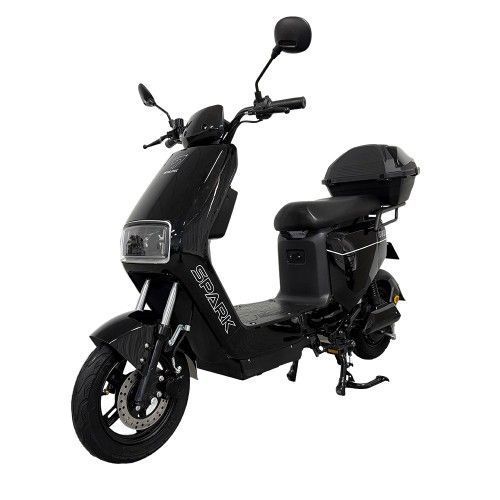 Велосипед з електромотором SPARK EVO 14" 60V/1200W/25Ah чорний 249195 фото
