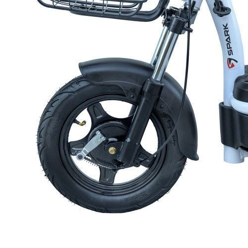 Велосипед з електромотором SPARK CITY 14" 48V/500W/20Ah чорний 227058 фото