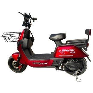 Велосипед з електромотором SPARK BITE 60V/1000W/20Ah 14" червоний 203659 фото